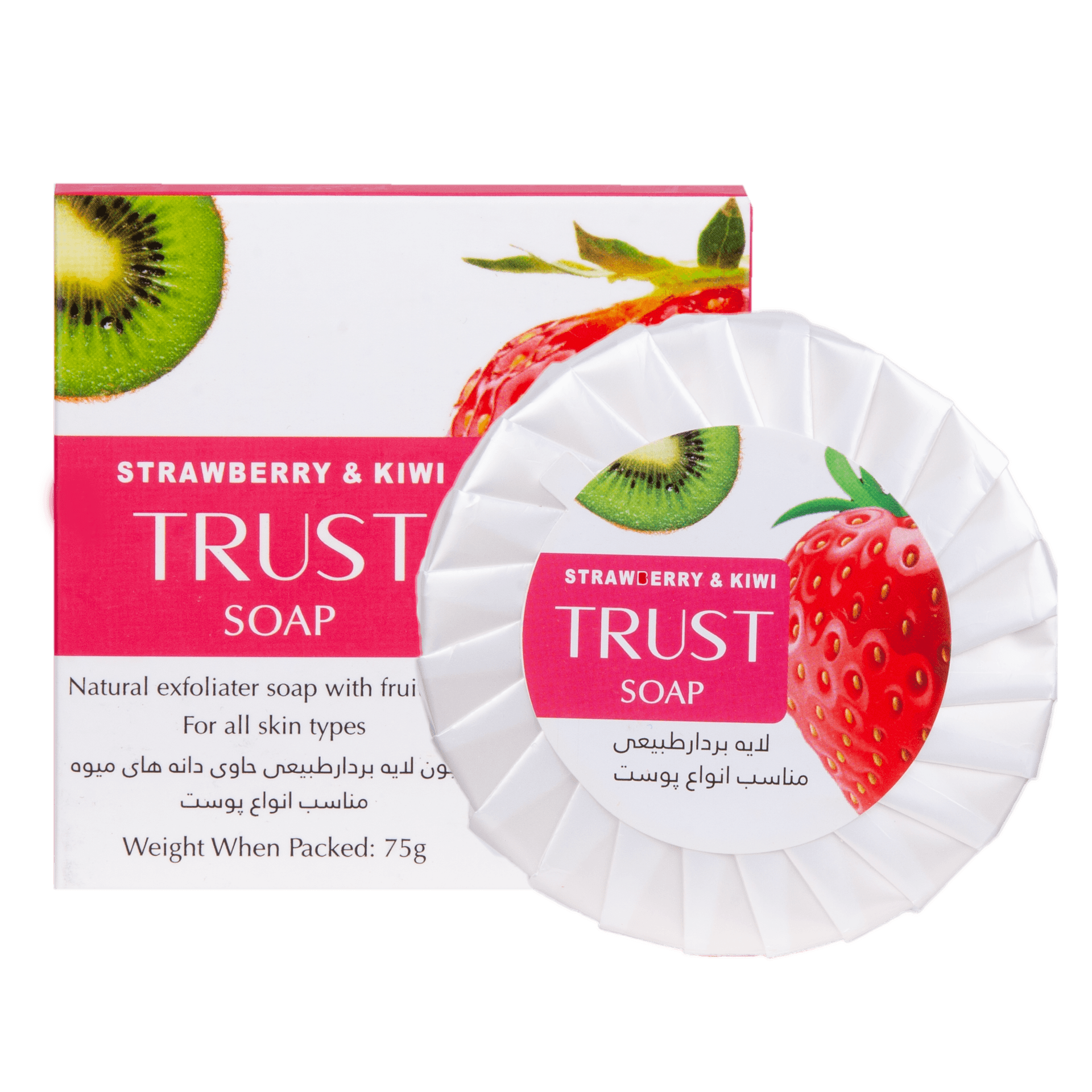 صابون توت فرنگی تراست (۷۵ گرم)