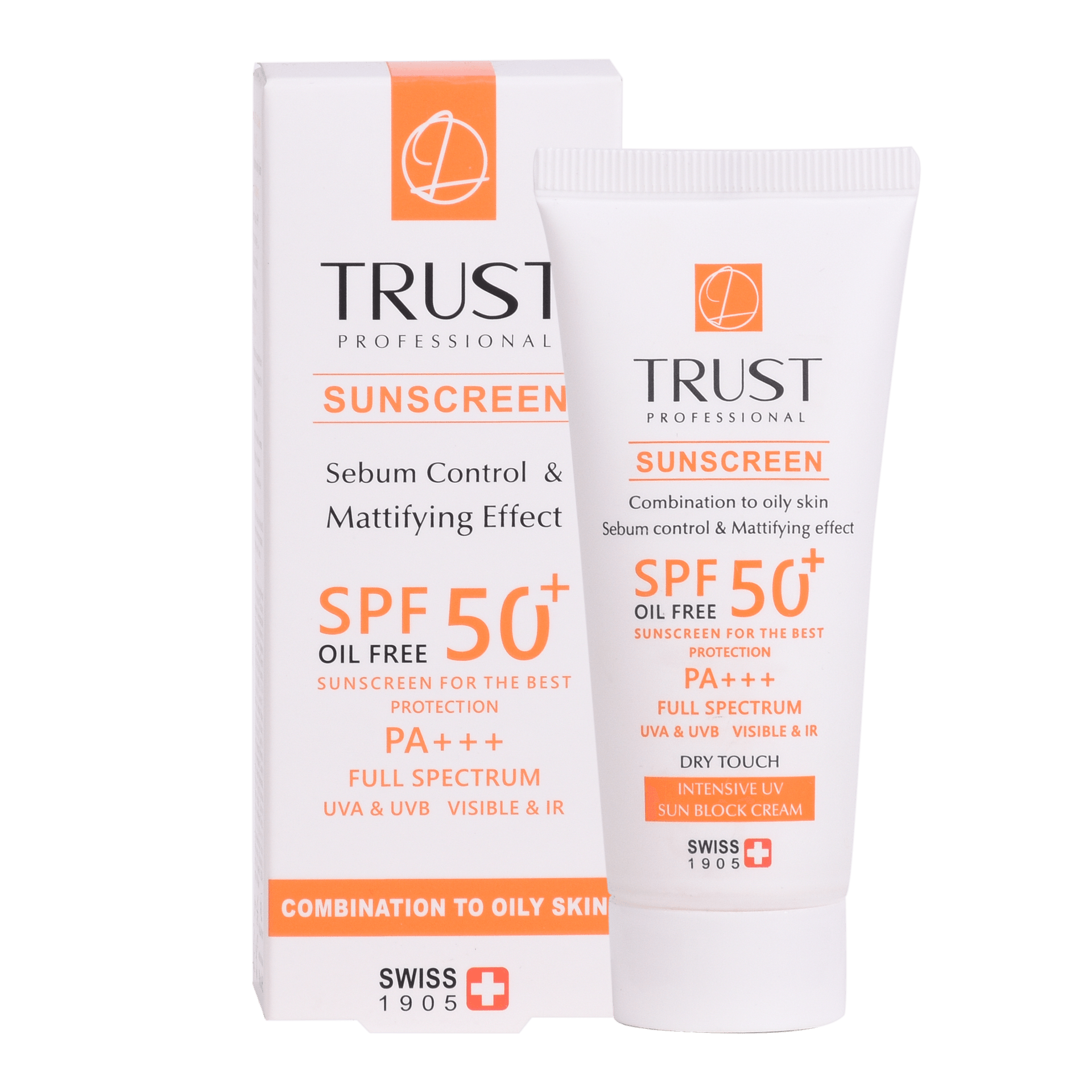 کرم ضد آفتاب و کنترل چربی، بیرنگ تراست (پوست مختلط تا چرب) (۴۰ میل)