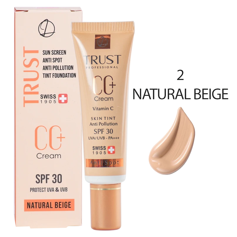 سی سی کرم پلاس تراست شماره 2 (بژ طبیعی/۲۰۲۴) (۳۰ میل)