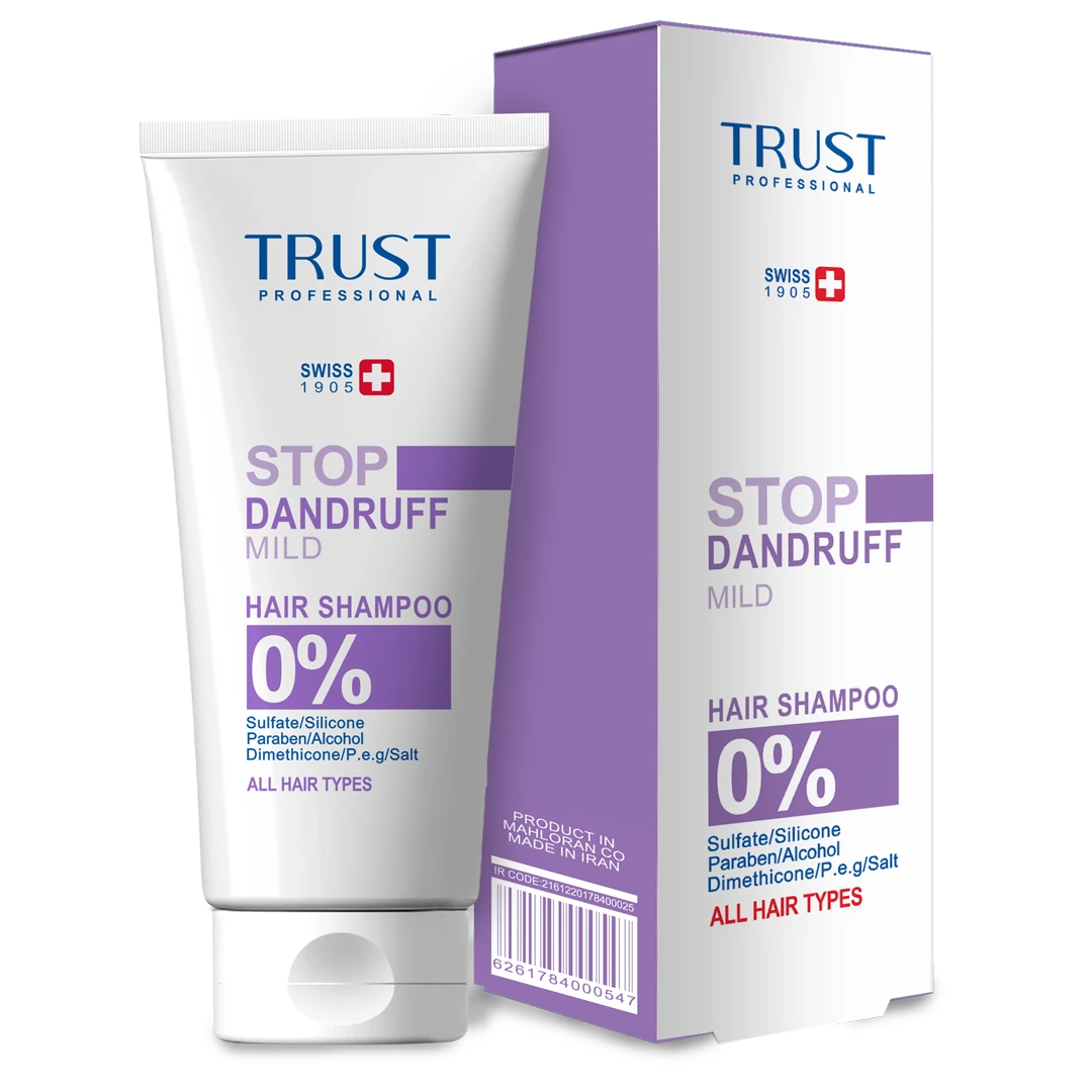 شامپو تخصصی ضد شوره ملایم تراست (خشک و نرمال) (۲۰۰ میل)